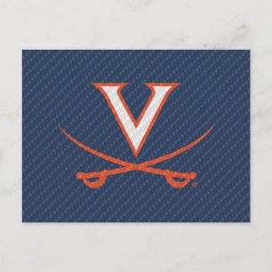 Virginia Cavaliers kolfiber Inbjudan Vykort
