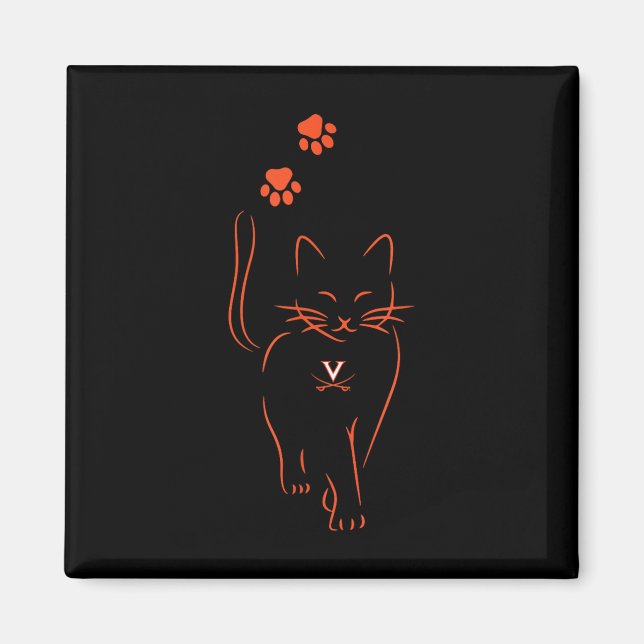 Virginia Cavaliers Licensed Print Uni-vuxnas_uni-k Magnet (Framsidan)