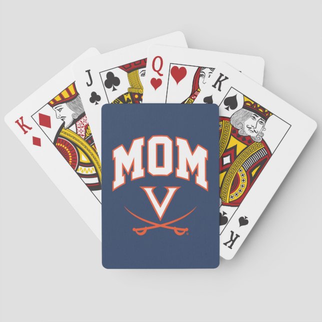Virginia Cavaliers Mamma Casinokort (Baksidan)