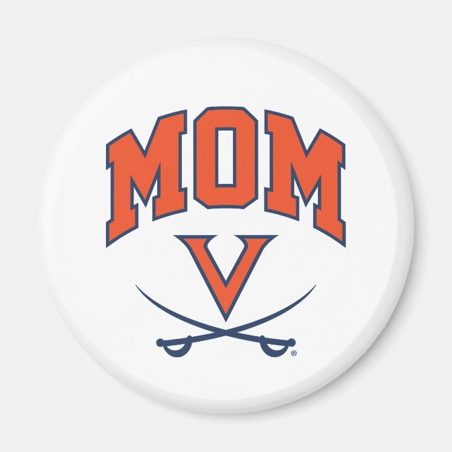Virginia Cavaliers Mamma Magnet (Framsidan)