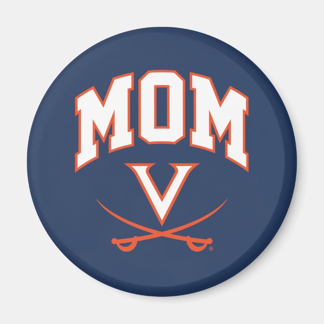 Virginia Cavaliers Mamma Magnet (Framsidan)
