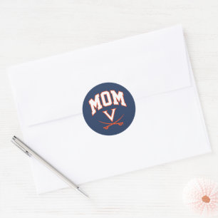 Virginia Cavaliers Mamma Runt Klistermärke