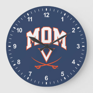 Virginia Cavaliers Mamma Stor Klocka