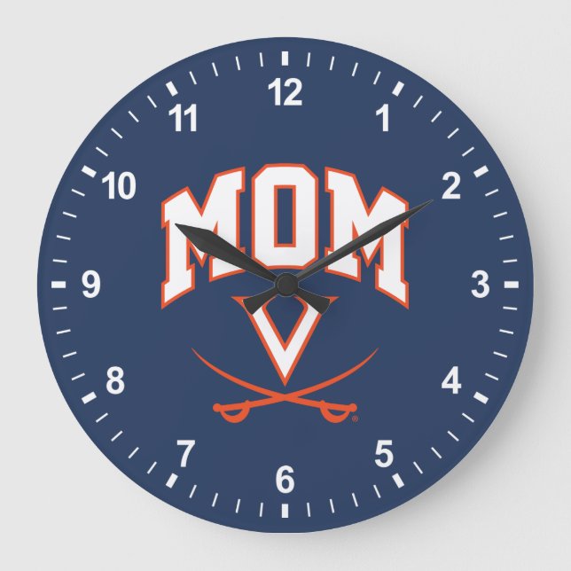 Virginia Cavaliers Mamma Stor Klocka (Framsida)