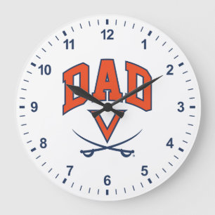 Virginia Cavaliers Pappa Stor Klocka