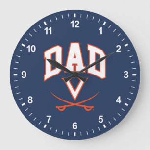 Virginia Cavaliers Pappa Stor Klocka