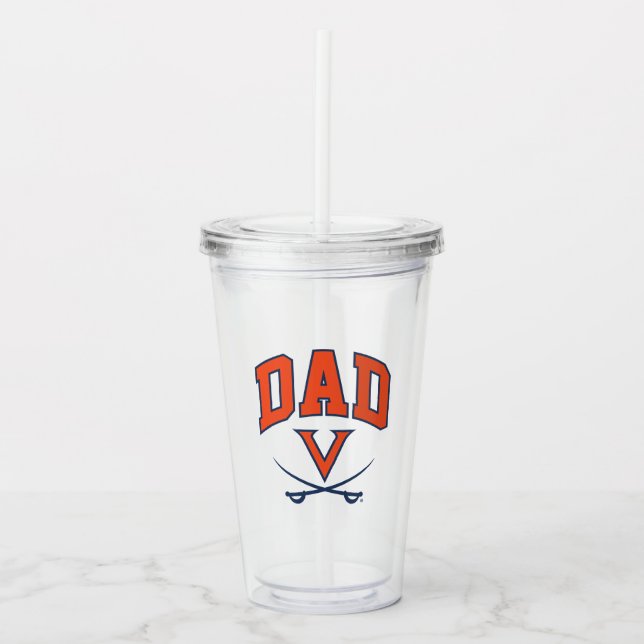 Virginia Cavaliers Pappa Take Away Mugg (Framsida)