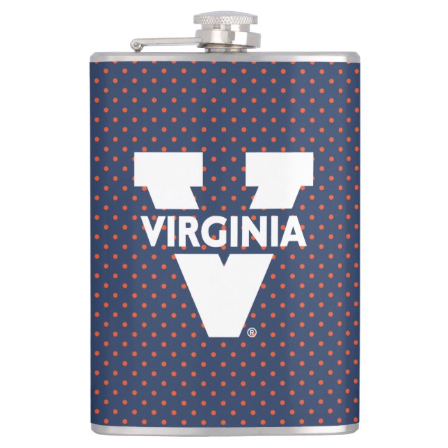 Virginia Cavaliers Polka dots Fickplunta (Framsidan)