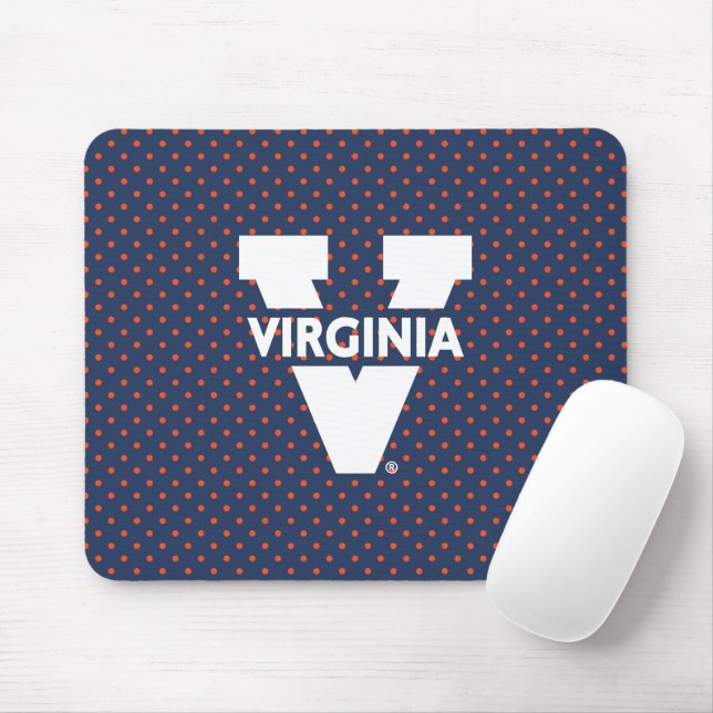 Virginia Cavaliers Polka dots Musmatta (Med mus)