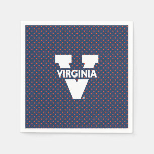Virginia Cavaliers prickiga punkter Pappersservett