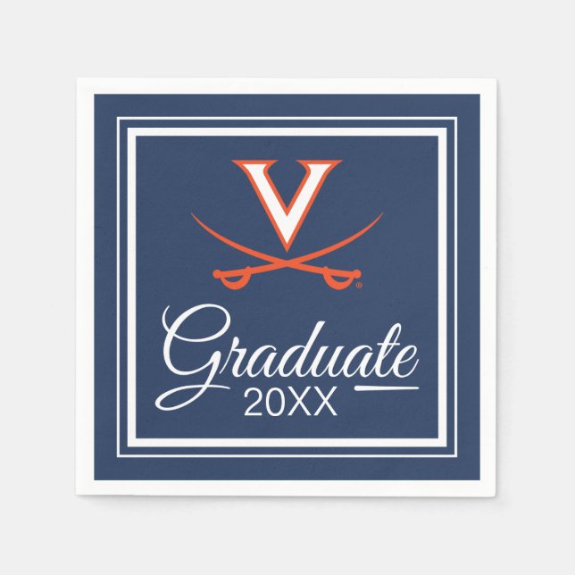 Virginia Cavaliers | STUDENTEN Pappersservett (Framsidan)