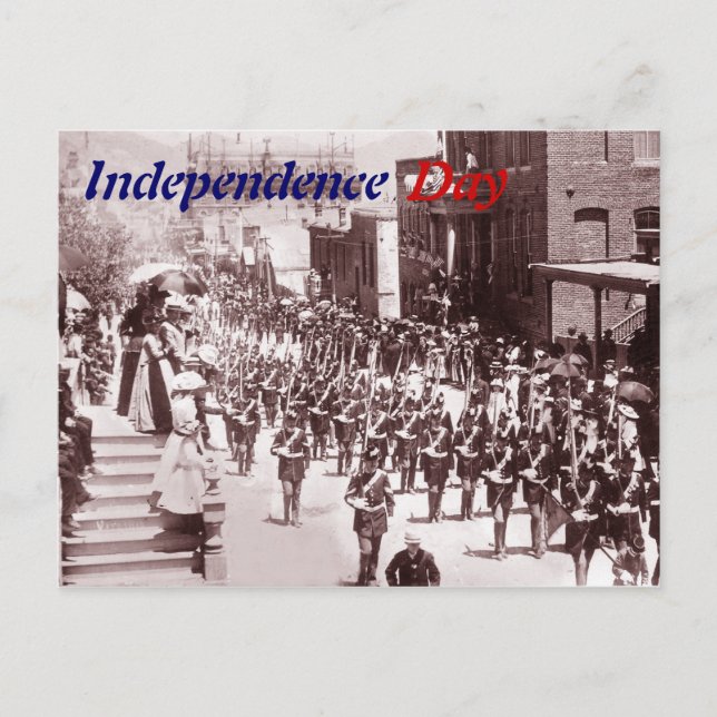 Virginia City Fjärde juli-vykort Vykort (Framsida)