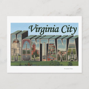 Virginia City, Montana Vykort