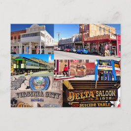 Virginia City, Nevada Postcard Vykort