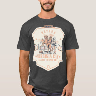 Virginia city Nevada vilda western town 1 T Shirt