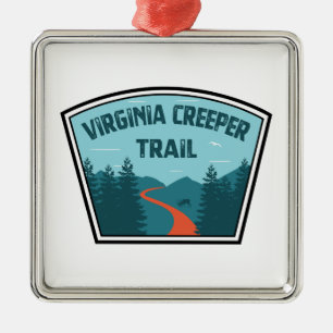 Virginia Creeper Trail Julgransprydnad Metall
