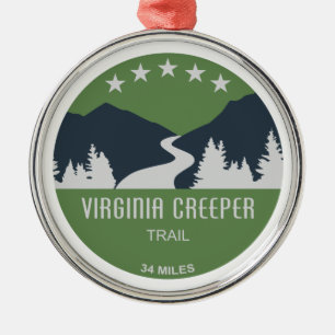 Virginia Creeper Trail Julgransprydnad Metall