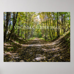 Virginia Creeper Trail Poster