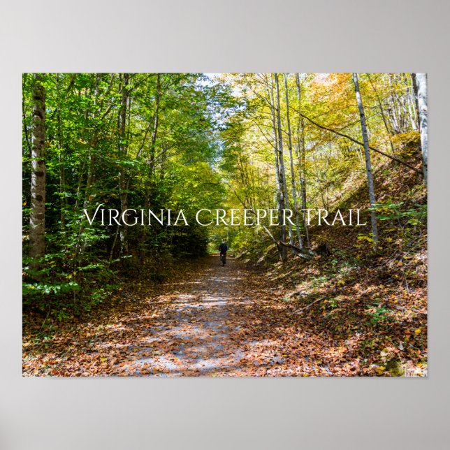 Virginia Creeper Trail Poster (Framsidan)