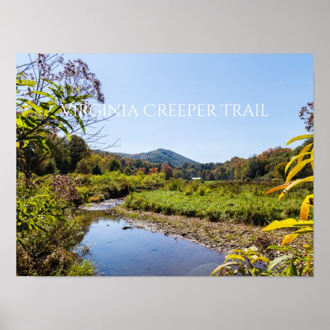 Virginia Creeper Trail Poster (Framsidan)