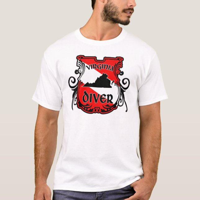 Virginia Diver Tee Shirt (Framsida)