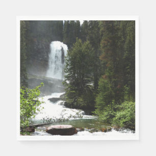 Virginia Falls i Glacier National Park Pappersservett