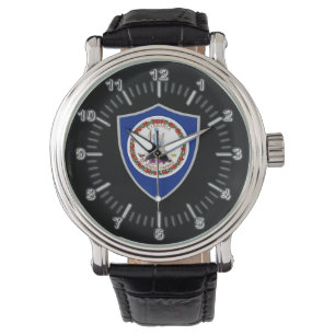 Virginia flagga armbandsur