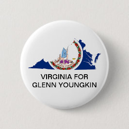 Virginia for GLENN YOUNGKIN GOVERNOR Button Knapp