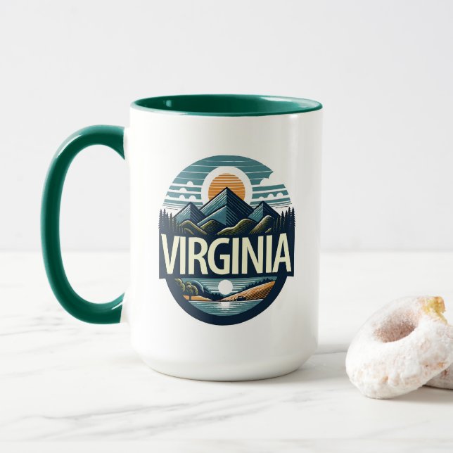 Virginia, Förenta staterna Mugg (Med munk)