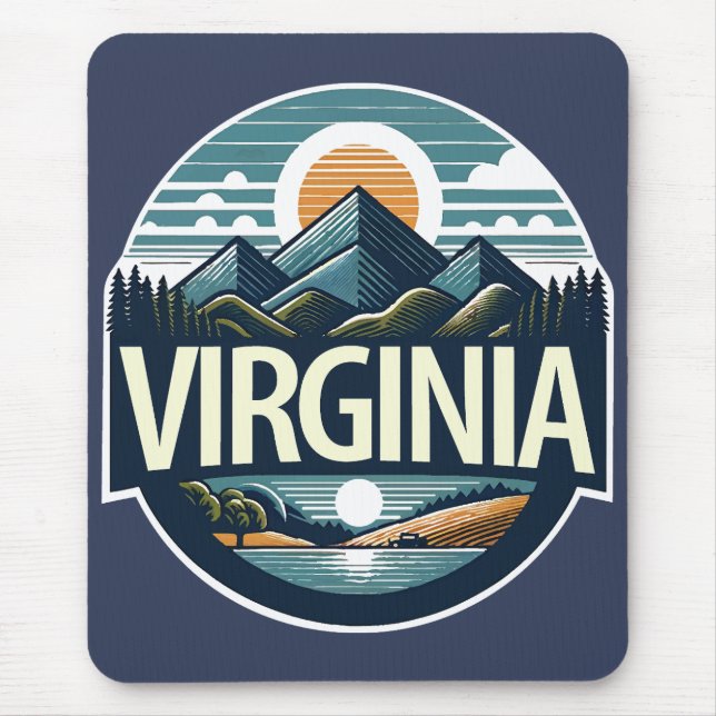 Virginia, Förenta staterna Musmatta (Framsidan)