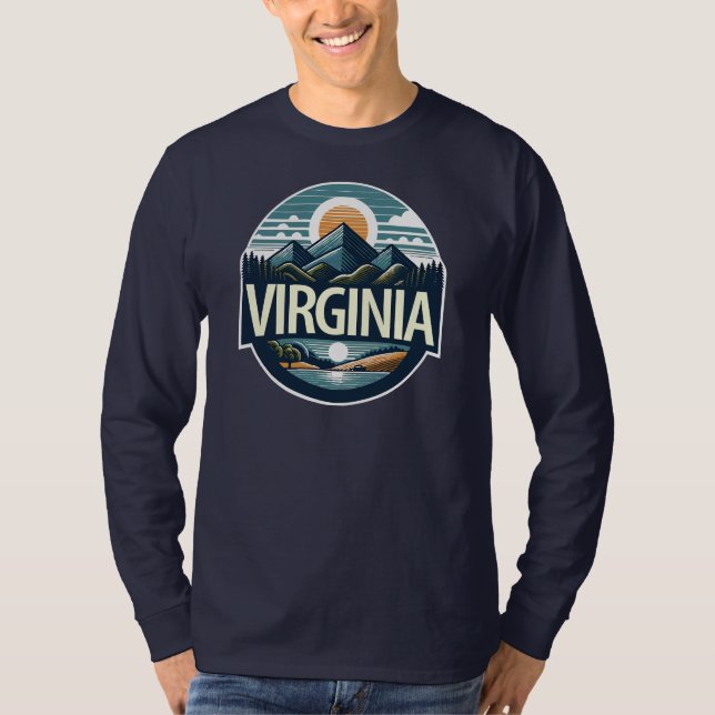 Virginia, Förenta staterna T Shirt (Framsida)