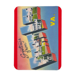 Virginia fortLee magnet