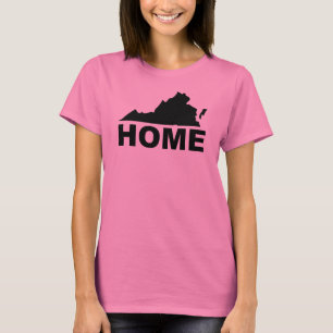 Virginia Hemifrån Från Stat T-Shirt Tees