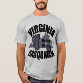 Virginia Home of Sasquatch T-shirt