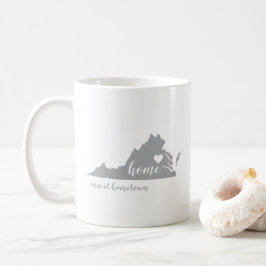 Virginia Hometown Mugg med personanpassning