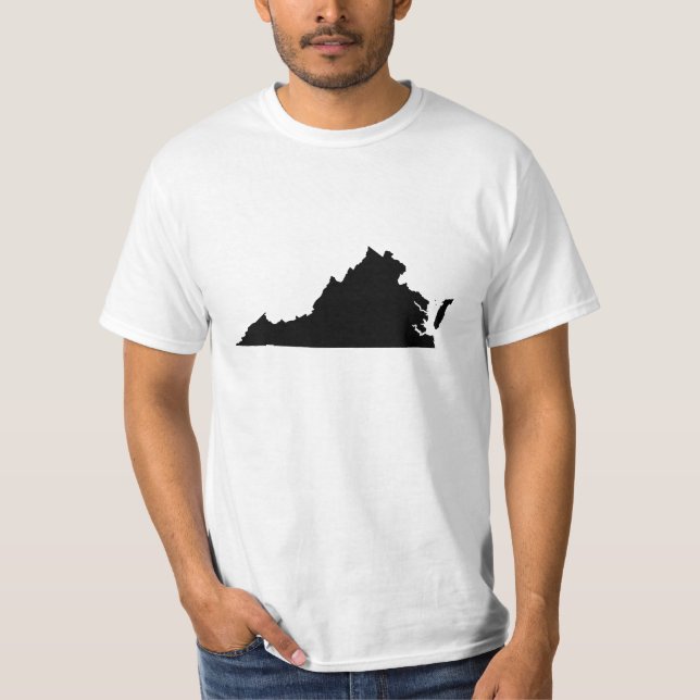 Virginia i svart och vitt tröja (Framsida)