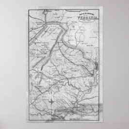 Virginia in Civil Krig Poster