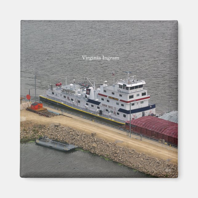 Virginia Ingram magnet (Framsidan)