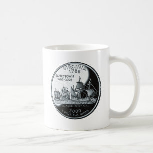 Virginia inkvarterar kaffemugg
