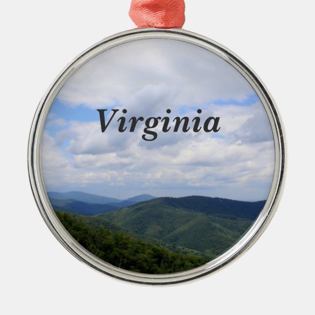 Virginia Julgransprydnad Metall (Framsidan)