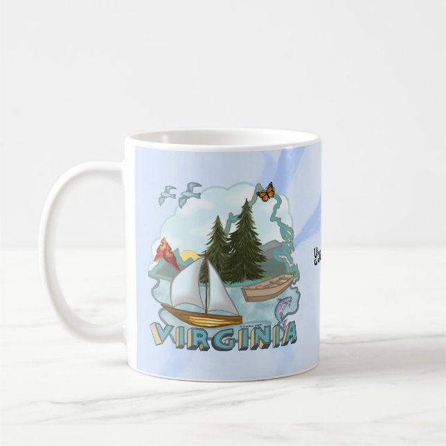 Virginia Kaffemugg (Vänster)