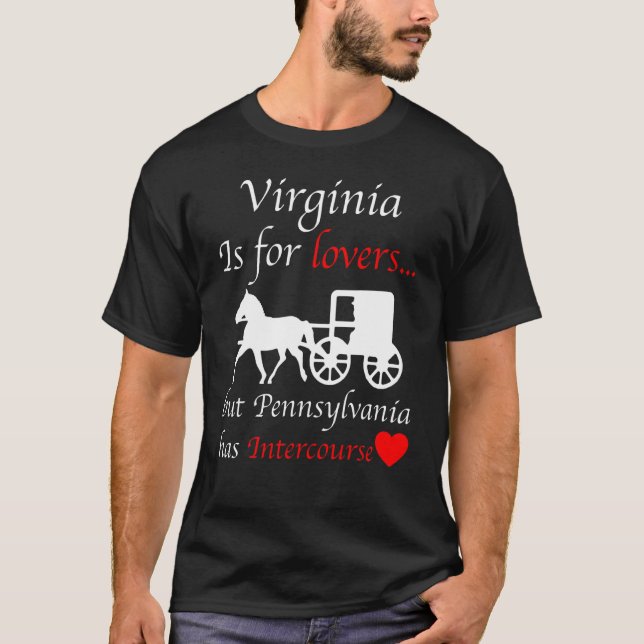 Virginia kan vara för men Pennsylvania har Interco T Shirt (Framsida)
