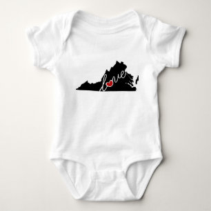 Virginia kärlek!  Gåvor för VA-älskare Tee Shirt