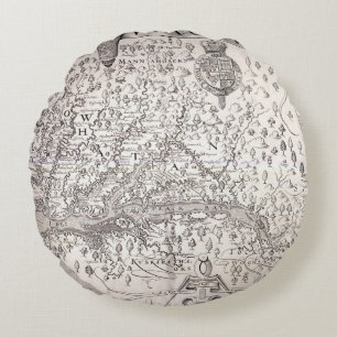 Virginia karta, 1612 rund kudde