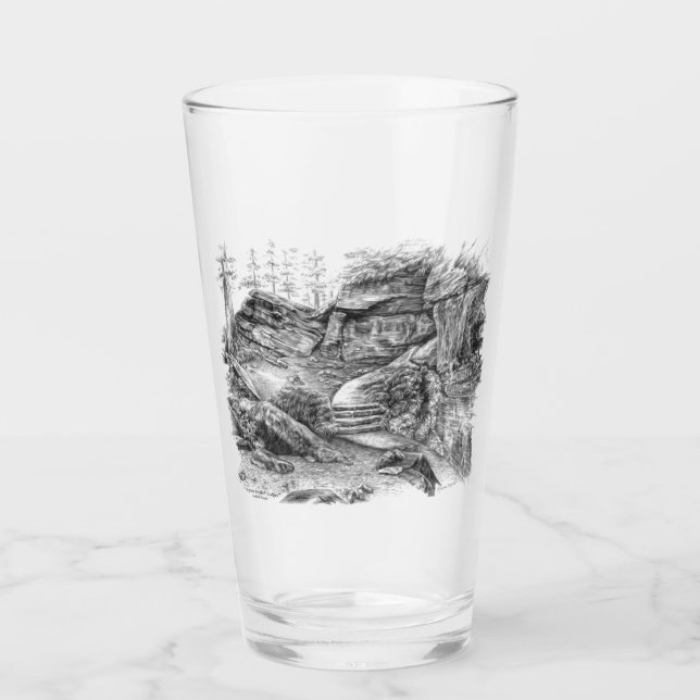 Virginia Kendall Ledges Trail (CVNP) Glaskopp (Framsida)