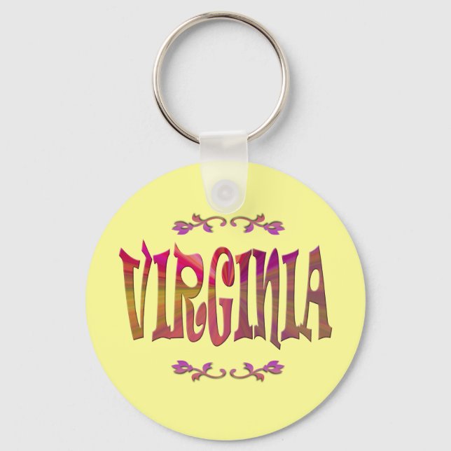 Virginia Keychain Nyckelring (Framsida)