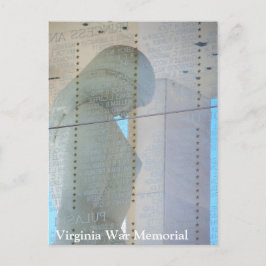 Virginia Krig Memorial Postcard - Richmond, Virgin Vykort