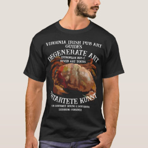 Virginia Leesburg Degenererad Konstgalleri & Pub T Shirt