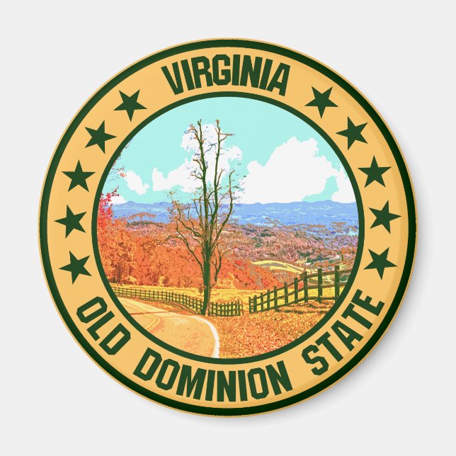 Virginia Magnet (Framsidan)