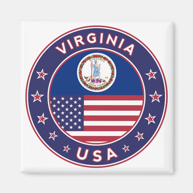 Virginia Magnet (Framsidan)
